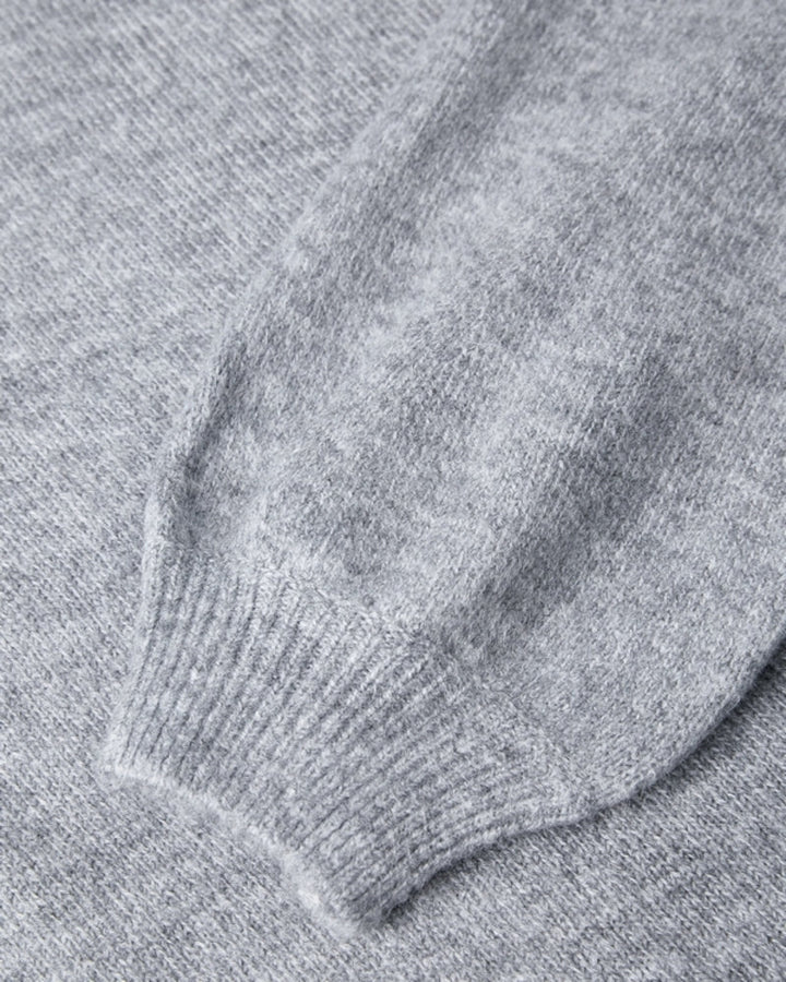Oversized Split Hem Pullover Sweater